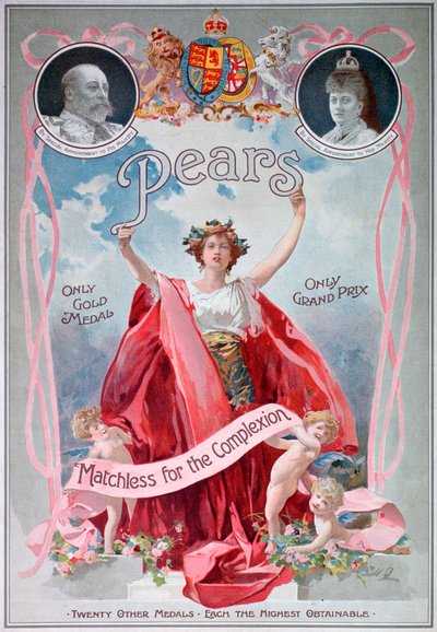 Pears zeep advertentie, 1903 door Unbekannt