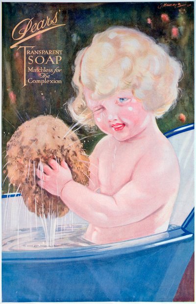 Pears zeep advertentie, 1920 door Unbekannt