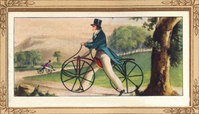 Voetgangershobby-paard, 1819, 1939 door Unbekannt