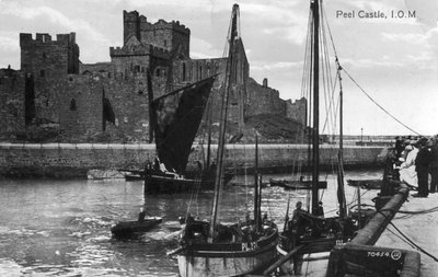 Peel kasteel, Isle of Man, 20e eeuw door Unbekannt