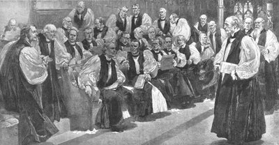 Geestelijke Peers in het Hogerhuis, 1894, 1901 door Unbekannt