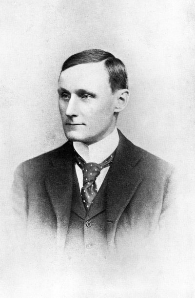 Percy Sinclair Pilcher, Engelse ontwerper en zweefvlieger, ca. 1895 door Unbekannt