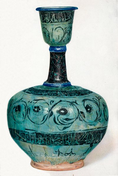 Perzische fles, ca. 13e eeuw, 1937 door Unbekannt