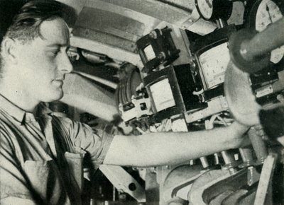 Onderofficier van een Britse onderzeeër, Tweede Wereldoorlog, 1945 door Unbekannt