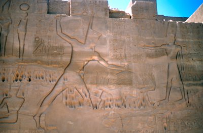 Farao Seti, Vangst van Slaven, Luxor, Egypte door Unbekannt