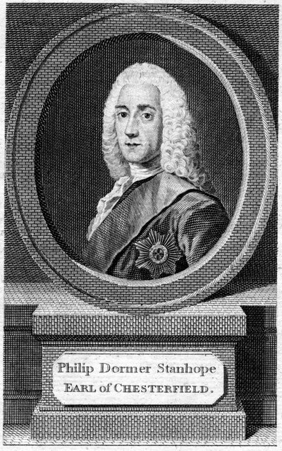 Philip Dormer Stanhope 1694-1773, 4e Graaf van Chesterfield, 19e eeuw door Unbekannt
