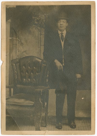 Fotografisch portret van Samuel Grant, voor 1926 door Unbekannt