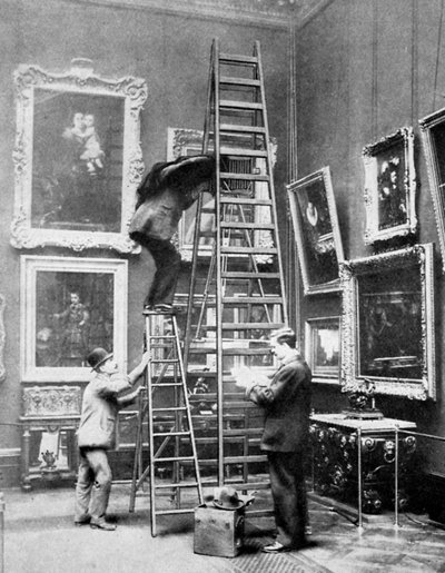 Fotograferen in de Wallace Collection, Londen, 1908-1909 door Unbekannt
