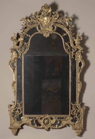 Pier Spiegel Trumeau, ca. 1715 door Unbekannt