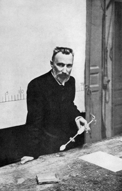 Pierre Curie, Franse chemicus, toen professor in de natuurkunde aan de Sorbonne, 1906 door Unbekannt