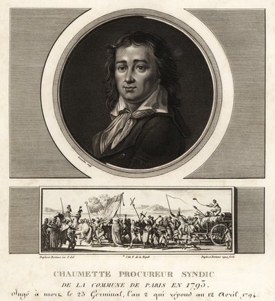 Pierre Gaspard Chaumette, Procureur Syndic de la Commune, atheïst door Unbekannt