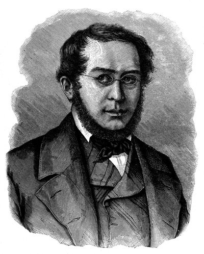 Pierre Joseph Proudhon, 19e-eeuwse Franse socialist-anarchist en journalist door Unbekannt