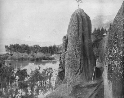 Zuilen van Hercules, Columbia River, c1897 door Unbekannt