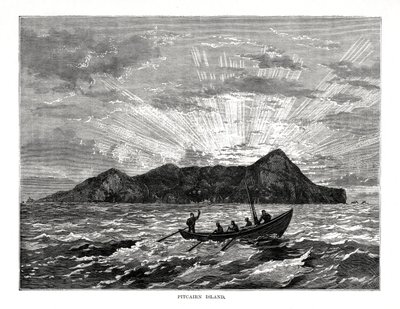 Pitcairn-eiland, Stille Oceaan door Unbekannt
