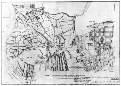 Plan van het Grosvenor Estate, 1907 door Unbekannt