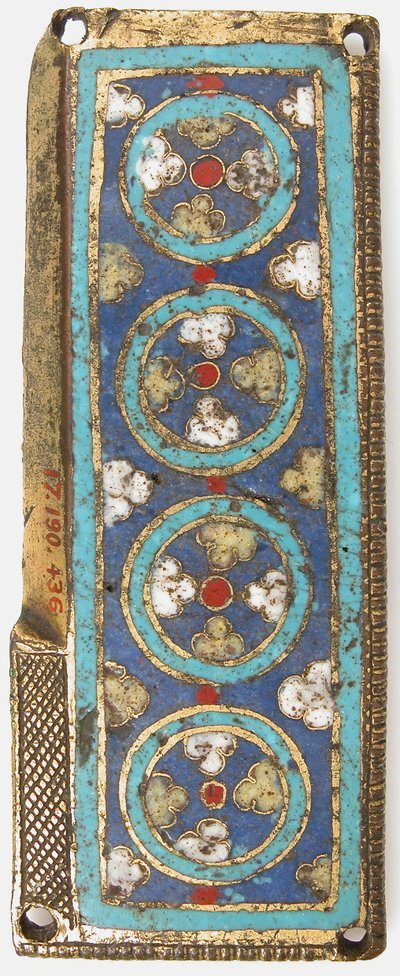 Plaquette van een reliekschrijn, Duits of Zuid-Nederlands, ca. 1175-1200 door Unbekannt