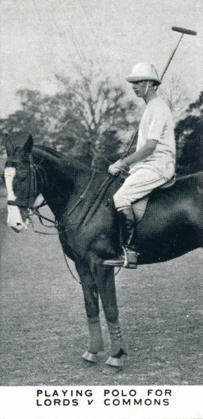 Polo spelen voor Lords v Commons, c1930 door Unbekannt