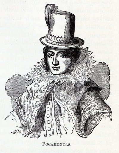 Pocahontas, 1882 door Unbekannt