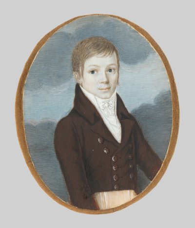 Portret van Baltazár Szirmay als kind door Unbekannt