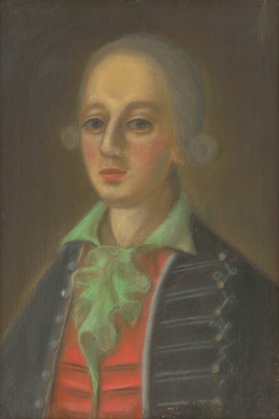 Portret van een jonge edelman door Unbekannt