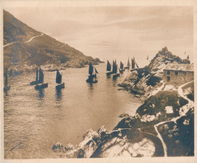 Polperro Haven & Peak Rocks, 1927 door Unbekannt