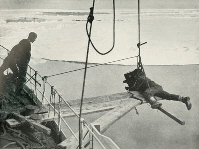 Ponting Cinematographs De boeg van de Terra Nova, ca. 1910-1913 door Unbekannt