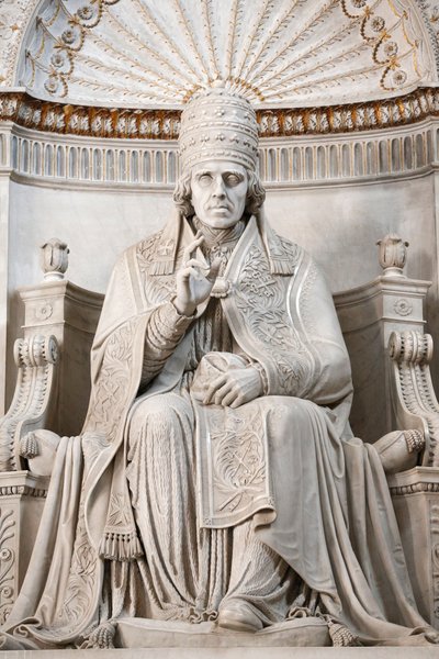 Paus Pius VII - Sint-Pietersbasiliek - Rome, Italië door Unbekannt