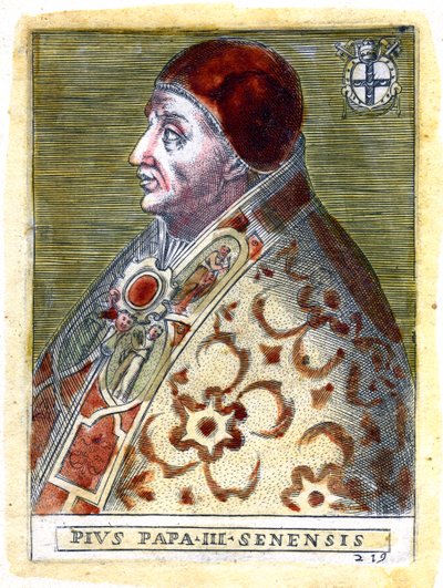 Paus Pius III door Unbekannt