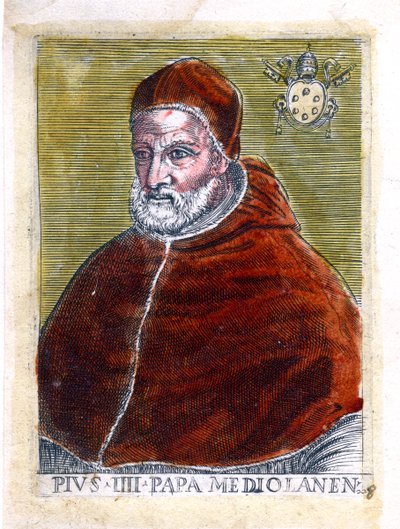 Paus Pius IV door Unbekannt