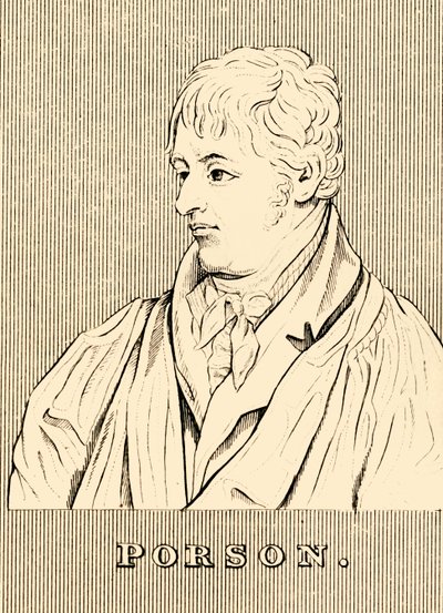 Porson, 1759-1808, 1830 door Unbekannt