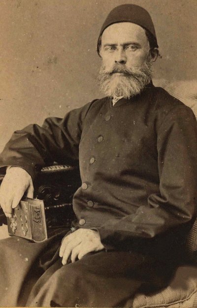 Portret van Ahmed Cevdet Pasha door Unbekannt