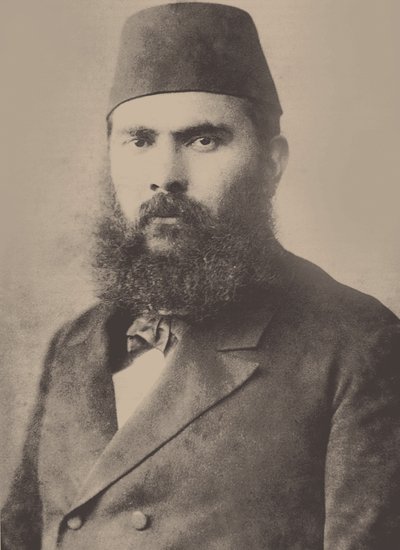 Portret van Ahmed Mithat 1844-1912 door Unbekannt