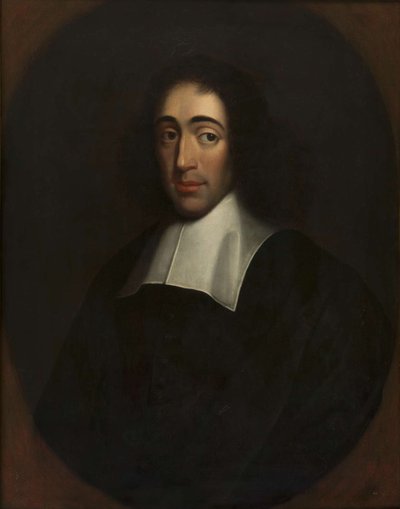 Portret van Baruch Spinoza, laatste kwart van de 17e eeuw door Unbekannt
