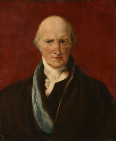 Portret van Benjamin West door Unbekannt