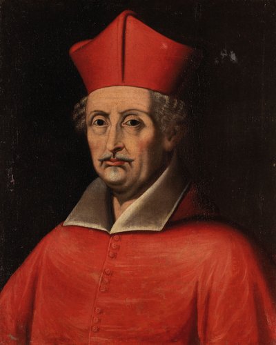 Portret van kardinaal Federico Borromeo, tweede helft van de 17e eeuw door Unbekannt