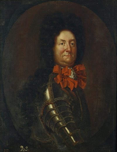 Portret van Karel III Filips, keurvorst van de Palts 1661-1742, c. 1710 door Unbekannt