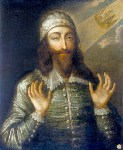 Portret van Karel I als martelaar koning, negentiende eeuw door Unbekannt