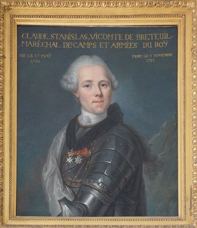 Portret van Claude Stanislas door Unbekannt