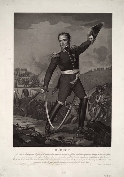 Portret van Graaf Generaal Antoine Drouot 1774-1847, ca. 1825 door Unbekannt