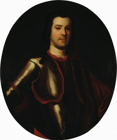 Portret van graaf Anton Manuilovich Devier 1682-1745, begin 18e eeuw door Unbekannt