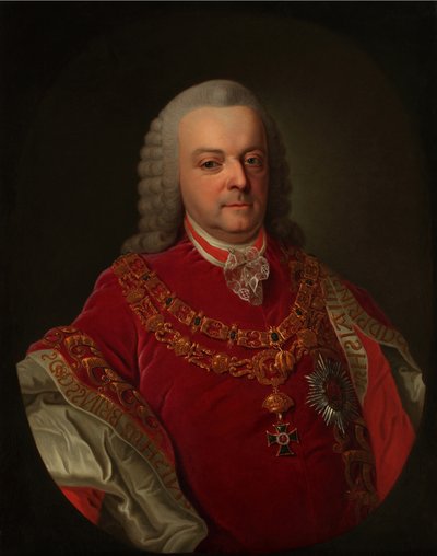 Portret van Graaf Ferenc Esterházy de Galántha 1715-1785 door Unbekannt
