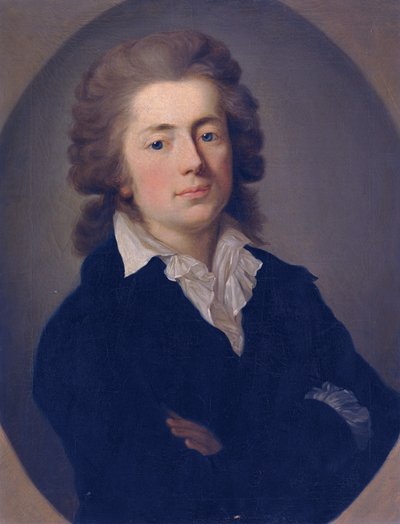 Portret van graaf Jan Nepomucen Potocki, 1790 door Unbekannt