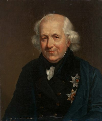 Portret van Graaf Nikolay Semyonovich Mordvinov door Unbekannt