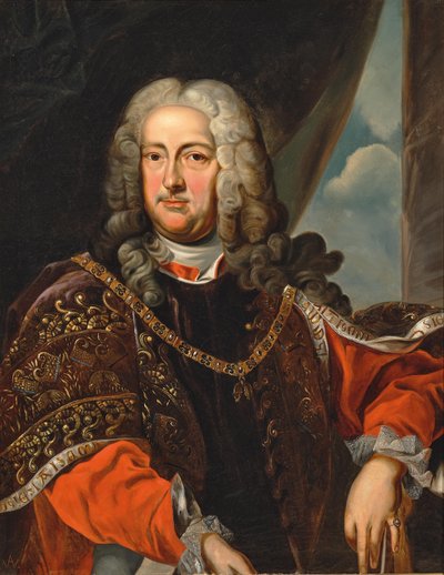 Portret van graaf Rudolf Franz Erwein Schönborn 1677-1754, ca. 1740 door Unbekannt