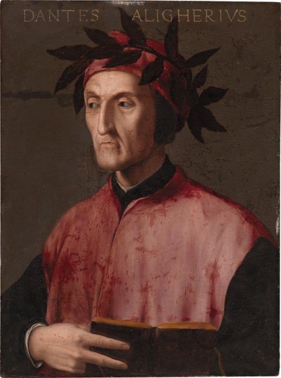 Portret van Dante Alighieri, ca. 1540 door Unbekannt