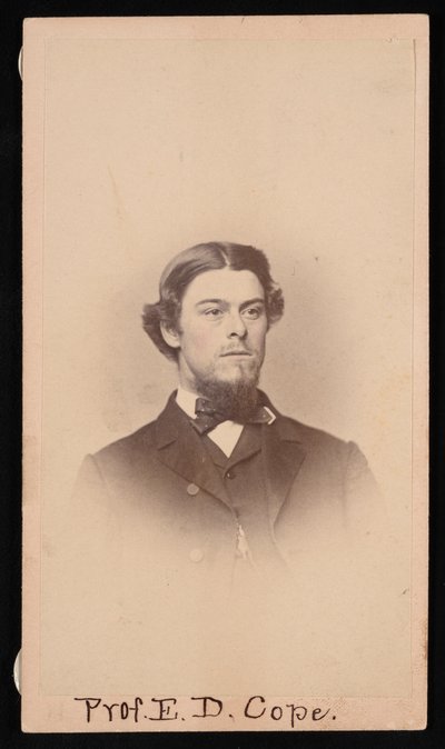 Portret van Edward Drinker Cope door Unbekannt