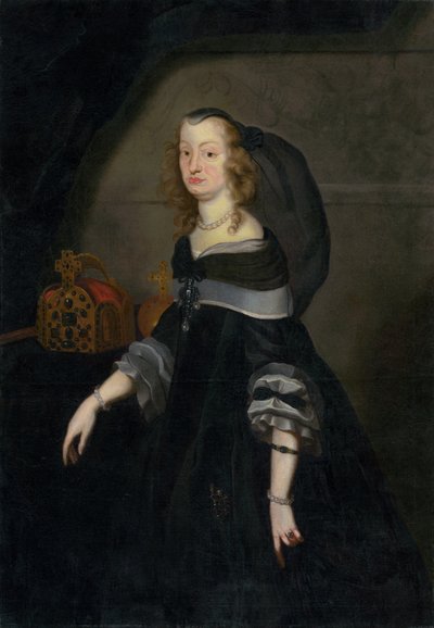 Portret van Eleonór Mantová door Unbekannt