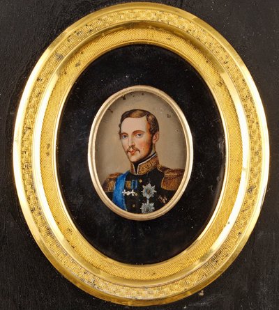 Portret van keizer Alexander II 1818-1881, 1840s door Unbekannt