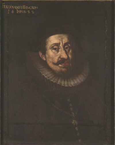 Portret van Keizer Ferdinand II door Unbekannt