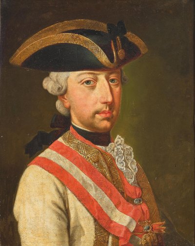 Portret van keizer Jozef II door Unbekannt